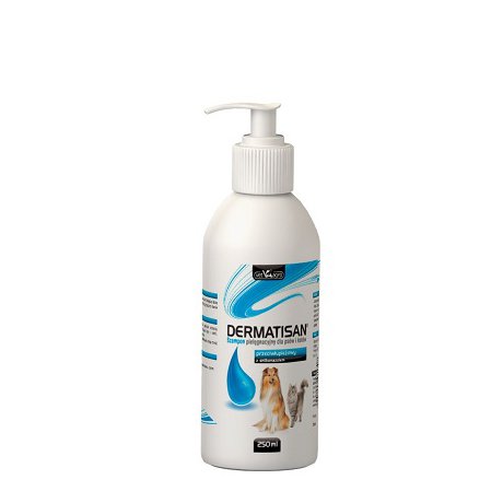 VET-AGRO Dermatisan szampon pielęgnacyjny dla psów i kotów przeciwłupieżowy z enilkonazolem