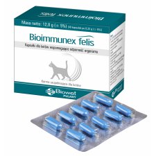Biowet Bioimmunex felis preparat wspomagający odporność organizmu dla kotów