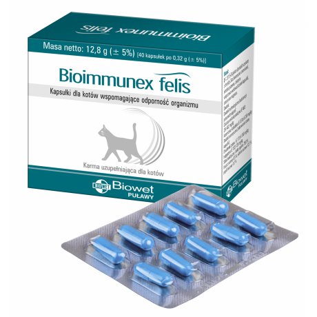 Bioimmunex Felis od Biowet - Wzmocnienie odporności kota