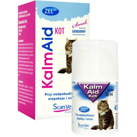 ScanVet KalmAid Kot - Uspokajający Żel dla Kota