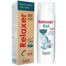 ScanVet Relaxer Kot Plus praparat na sytuacje stresowe w żelu