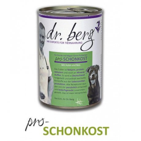 Dr Berg Pro-Schonkost karma dla psa na wątrobę i trzustkę