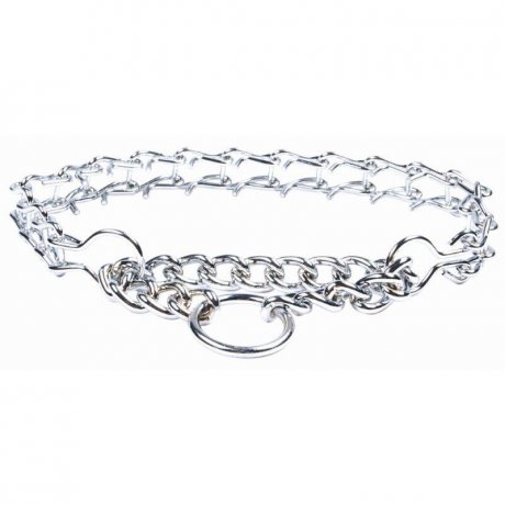 Chaba Półkolczatka Chromowana - Skuteczna Kontrola nad Psem