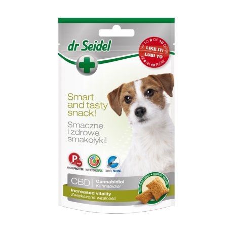 Smakołyki dr Seidla dla psów na zwiększoną witalność z CBD