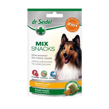 dr Seidla MIX 2w1 dla psów na piękną sierść & świeży oddech