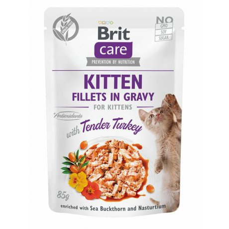 BRIT Care Kitten - Indyk w Sosie dla Kociąt