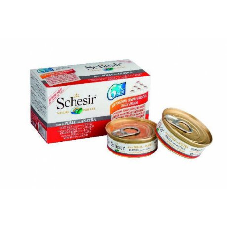 Schesir Cat Adult Multipack 6x50g