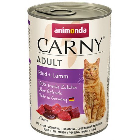 Animonda Carny 400g - Prawdziwe mięso dla Twojego kota