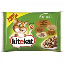 Kitekat Mięsna uczta w sosie - mokra karma dla kotów