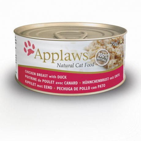 Applaws Cat Adult - Kurczak i Kaczka, mokra karma dla dorosłych kotów