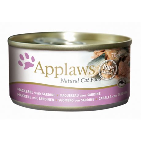 Applaws Cat Adult - Makrela z Sardynką, mokra karma dla dorosłych kotów