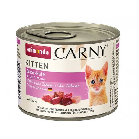 Animonda Carny Kitten Baby Pate - Najlepsze dla Twojego kocięcia!