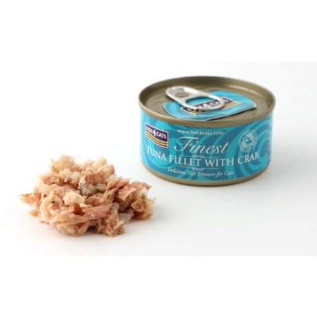 Fish4Cats Filety Tuńczyka z Krabami