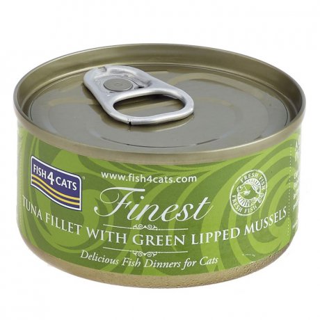 Fish4Cats Filety Tuńczyka z Omułkiem Zielonowargowym