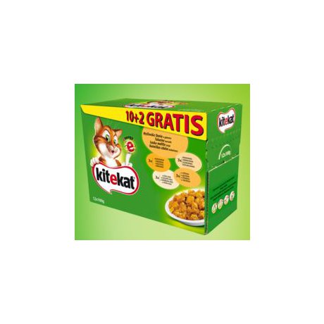 Kitekat Swojskie dnia w sosie mokra karma dla kotów