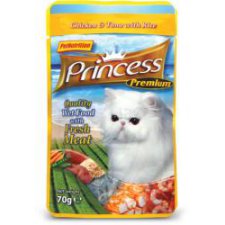 Princess Premium Adult Cat saszetka 70g