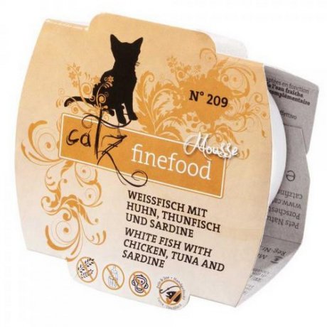 Catz Finefood Mus N.209 Drób/Tuńczyk/Sardynki