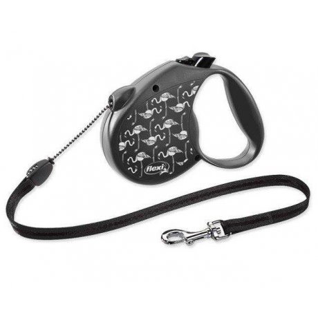 FLEXI Smycz automatyczna FLAMINGO M linka 5 m 