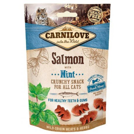 Carnilove Cat Snack Fresh Crunchy Salmon Mint