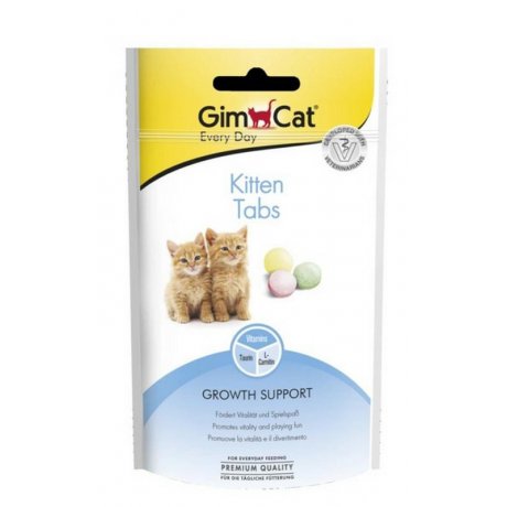 GimCat Kitten Tabs przysmaki dla kociąt z witaminami