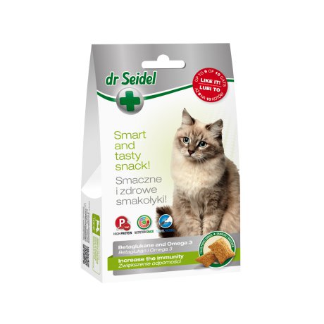 dr Seidla smakołyki dla kotów na zwiększenie odporności