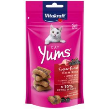 Vitakraft Cat Yums Superfood czarny bez