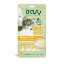 Oasy Creamy Snacks kremowy przysmak dla kota w tubce mus 4x15g