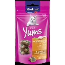 Vitakraft Cat Yums kurczak z kocią trawą