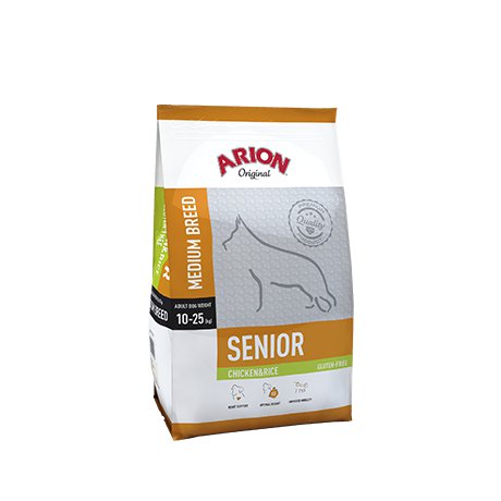 Arion Original Senior Small Breed Chicken and Rice karma dla starszych psów z kurczakiem i ryżem