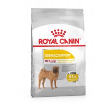 Royal Canin Medium Dermacomfort 24 karma na poprawę kondycji skóry i sierści  dla psów średnich ras powyżej 12 miesiąca życia