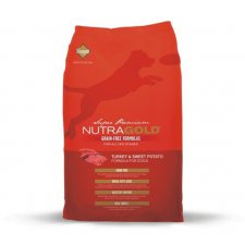 Nutra Gold Grain Free Turkey & Sweet Potato bezzbozowa karma z indykiem i batatmi