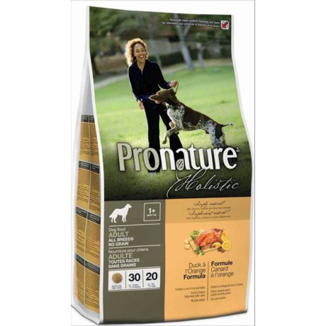 ProNature Dog Adult All Breeds No Grain Duck a Orange kaczka w pomarańczach