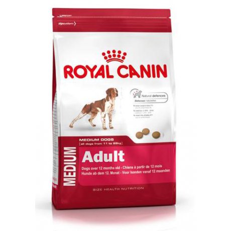 Royal Canin Medium Adult karma dla psów średnich ras od 1 do 7 roku życia