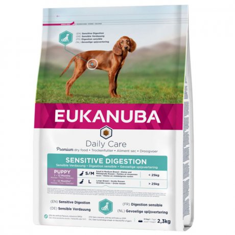 Eukanuba Daily Care Puppy Sensitive Digestion All Breeds Chicken
