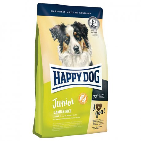 Happy Dog Supreme Young Junior Lamb & Rice po 7 mcu życia