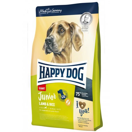 Happy Dog Junior Giant z jagnięciną