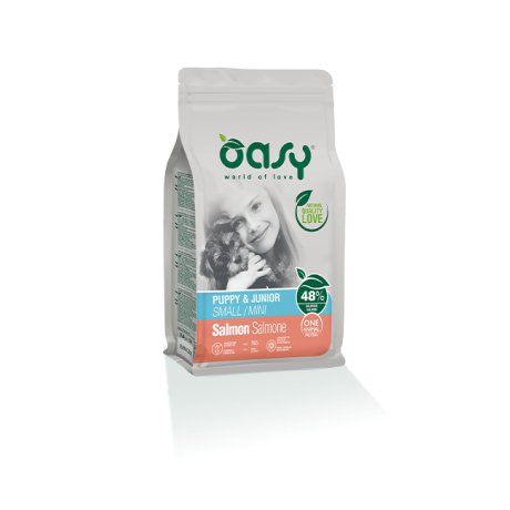 Oasy One Animal Protein Puppy & Junior S Salmon z łososiem