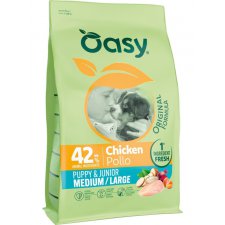 Oasy Puppy & Junior M / L karma dla szczeniąt średnich i dużych raz z kurczakiem