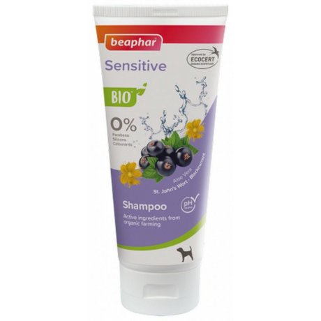 Beaphar Bio Shampoo Sensitive organiczny przeciwświądowy szampon dla psów