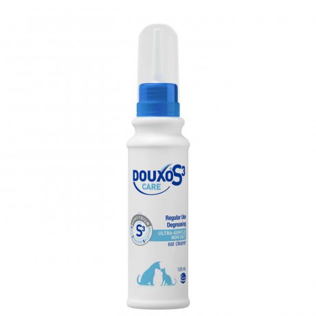 Douxo S3 Care Ear Cleaner emulsja do czyszczenia uszu dla psów i kotów 120ml