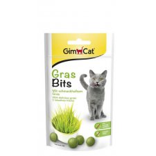 GimCat GrasBits - Zdrowe Dropsy z Kocią Trawką dla Kota