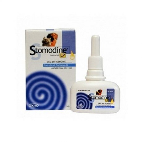 GEULINCX ICF Stomodine Long Period żel z chlorhexydyną i Tris-EDTA do higieny jamy gębowej dla psów i kotów