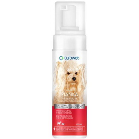 Eurowet Szampon Pianka do mycia na sucho