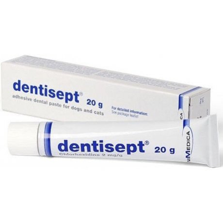 Livisto DENTISEPT adhezyjna pasta do zębów dla psów i kotów