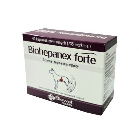 Biowet Biohepanex Forte - Preparat na Wątrobę dla Psa