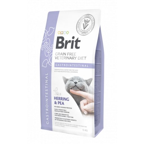 Brit Veterinary Diets Cat Grain Free Gastrointestinal ze śledziem i groszkiem
