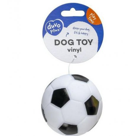 Duvo+ Vinyl Piłka Football Dla Psa 7,3cm