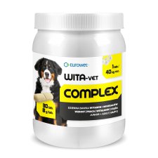Eurowet Wita-Vet Junior + Adult 8G dla szczeniat i psów duzych ras, suk w ciąży i karmiacych