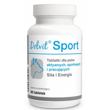 Dolvit Sport suplement dla psów aktywnych, sportowych