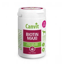 Canvit Biotyn Maxi zestaw witamin na skórę i sierść